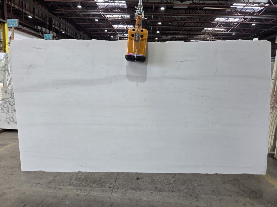 Arena Stone NJ Thassos – Lot 2589, 2cm Polished or Honed Thassos - Lot 2589 2cm Honed, 106" x 54" [Slab #2]