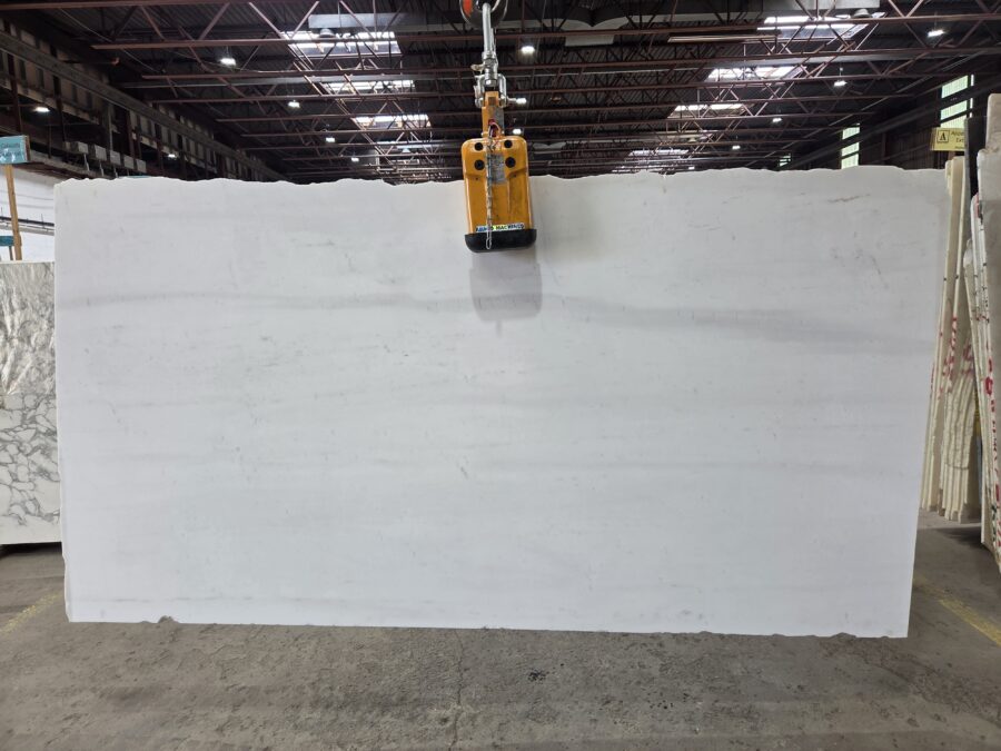 Arena Stone NJ Thassos – Lot 2589, 2cm Polished or Honed Thassos - Lot 2589 2cm Honed, 106" x 56" [Slab #1]
