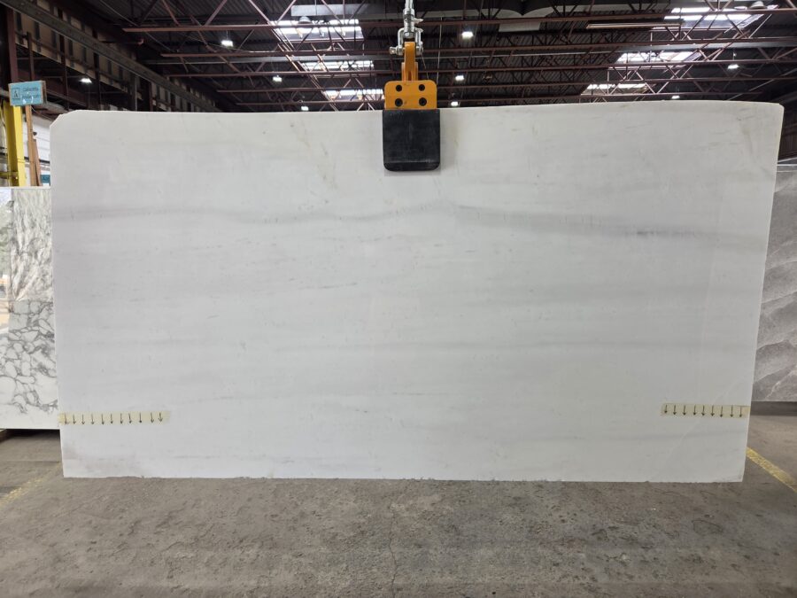 Arena Stone NJ Thassos – Lot 2589, 2cm Polished or Honed Thassos - Lot 2589 2cm Polished, 107" x 44" [Slab #11]