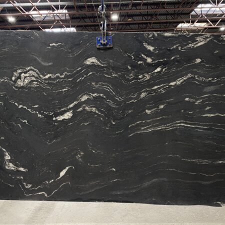 Titanium - Lot 2232 3cm Leathered, 122" x 78" [Slab #47]
