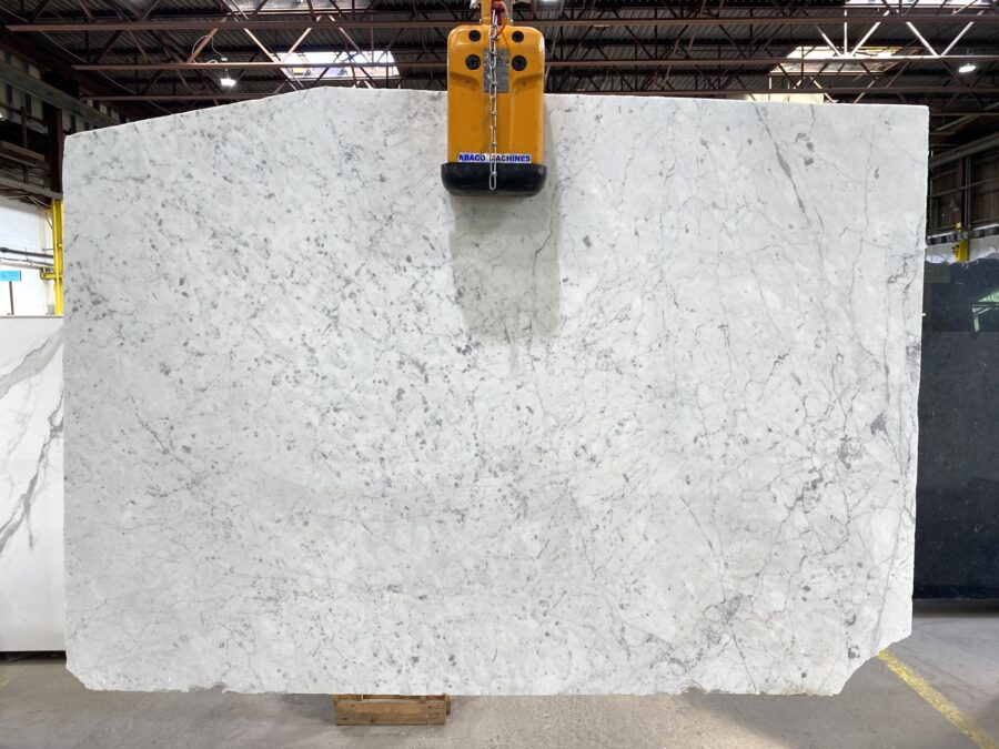 Arena Stone NJ White Carrara – Lot 1790, 3cm Polished White Carrara - Lot 1790 3cm Polished, 69" x 49" [Slab #1]