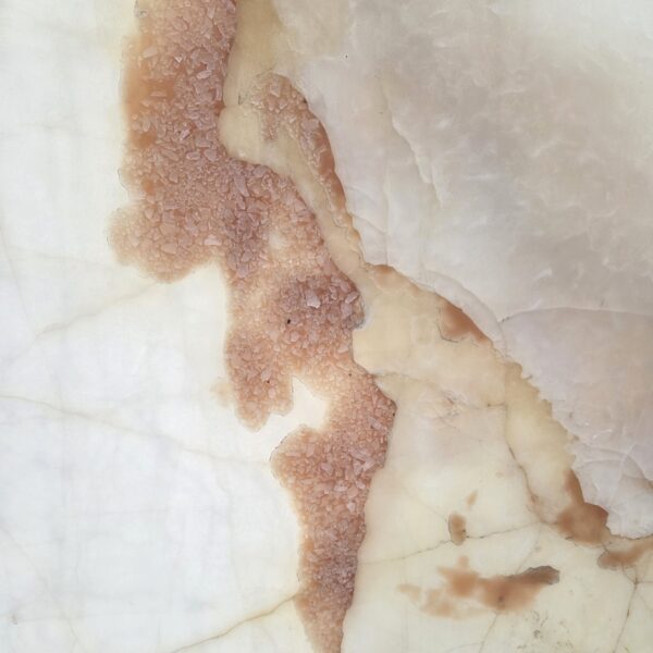 Arena Stone NJ White Onyx – Lot 2585, 2cm Polished White Onyx - Lot 2585
