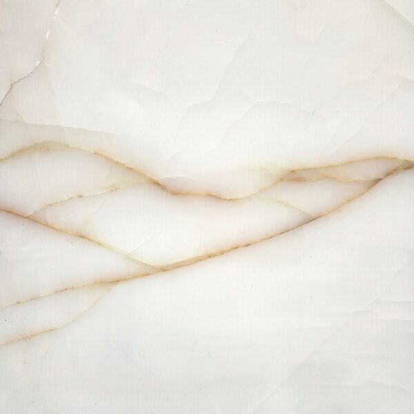 Arena stone nj white onyx  lot 2559a 2cm polished white onyx   lot 2559a