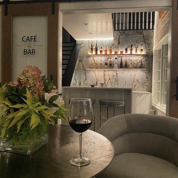 Roma Blue Bar Backsplash - Image and Design by Casa Santi (David Santiago)