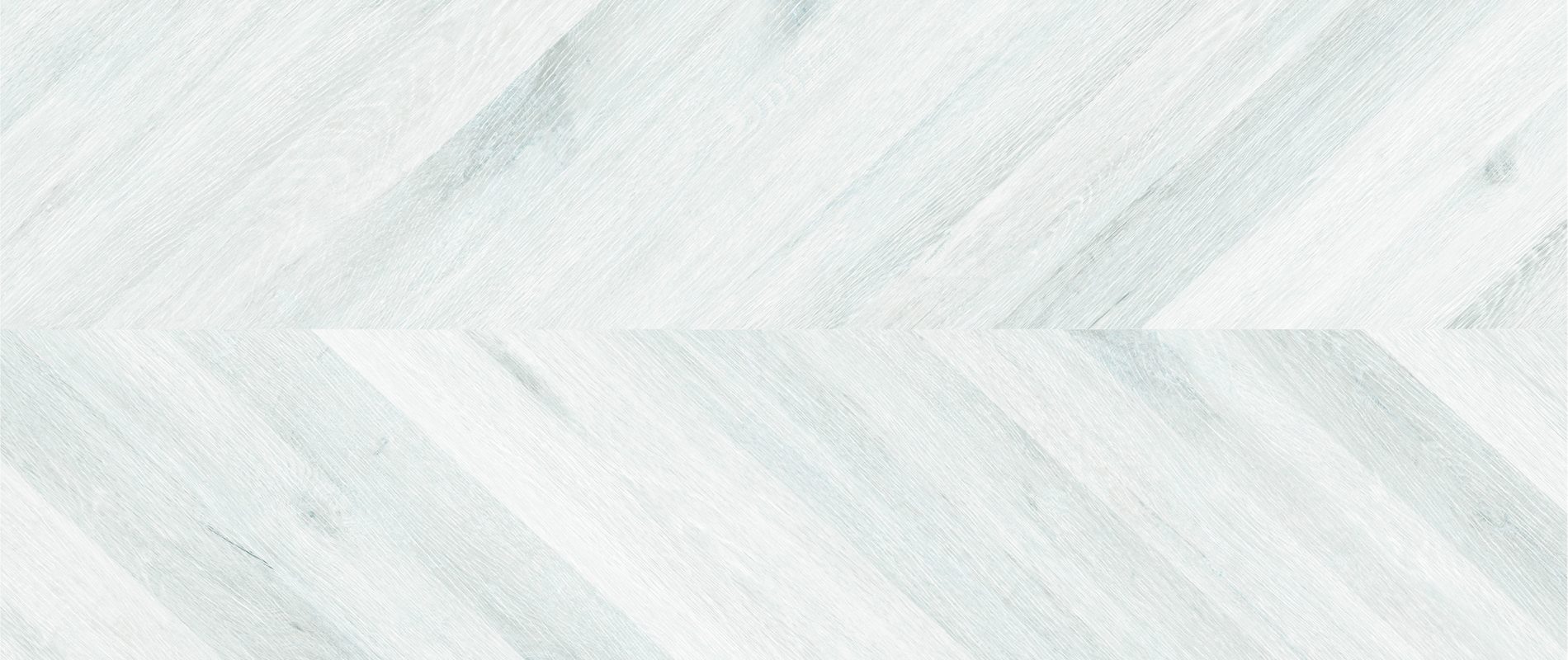 CHEVRON WHITE - 24" X 48" [Face 4]