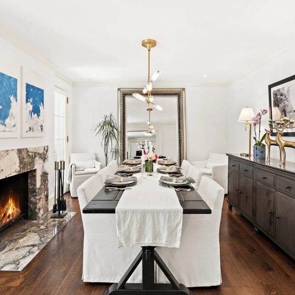 2cm polished Invisible Blue Fireplace