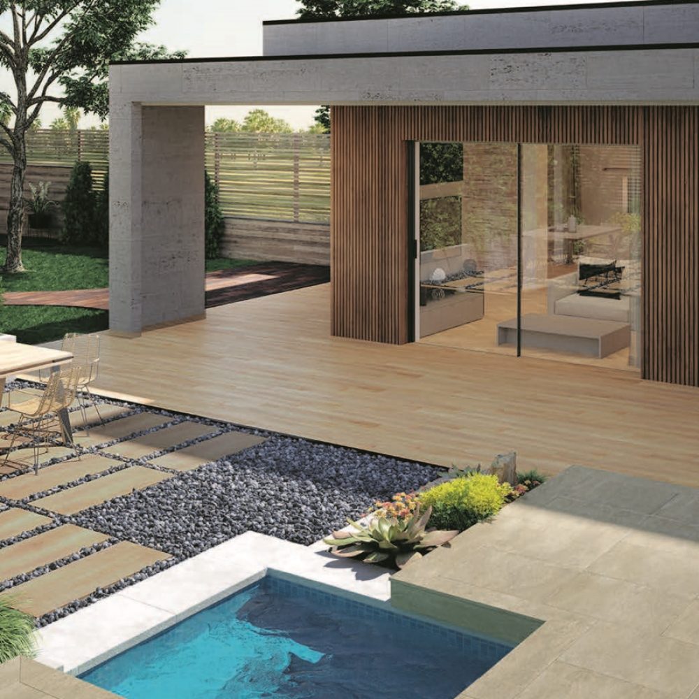 Outdoor pavers Ground and Overlay