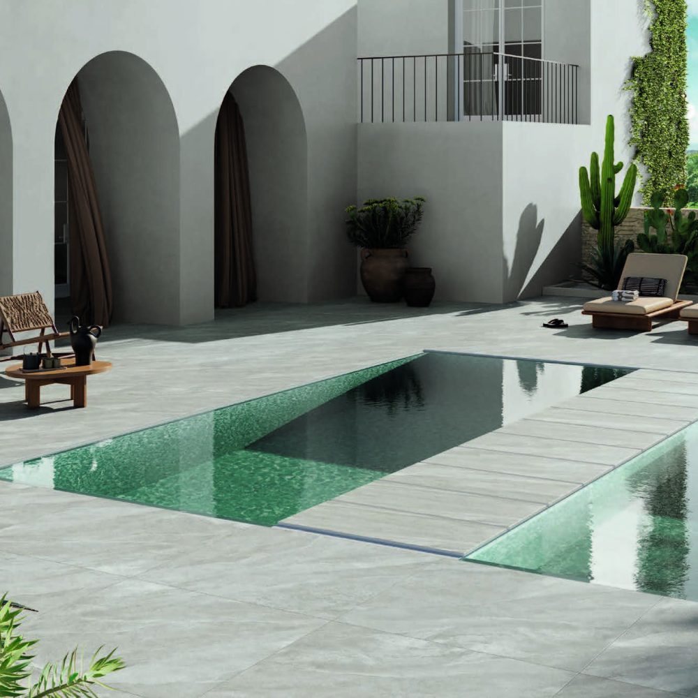 Outdoor pavers Ground and Overlay